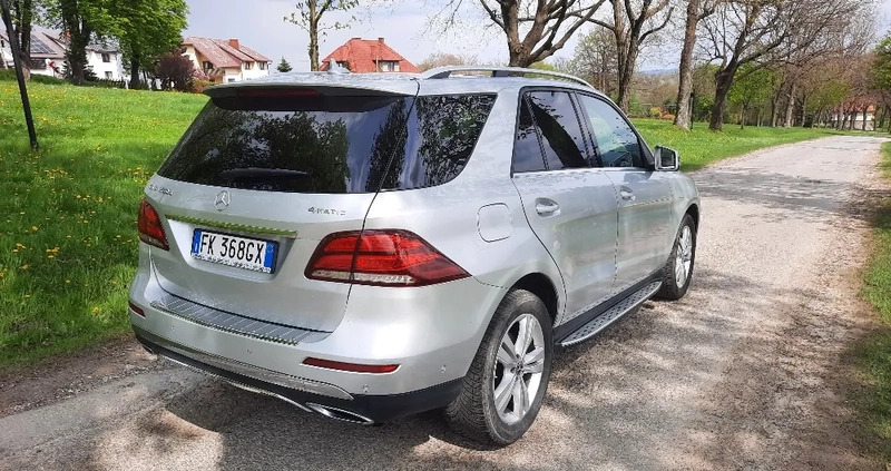 Mercedes-Benz GLE cena 149900 przebieg: 88000, rok produkcji 2017 z Aleksandrów Łódzki małe 232